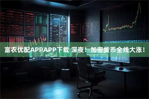 富农优配APPAPP下载 深夜！加密货币全线大涨！